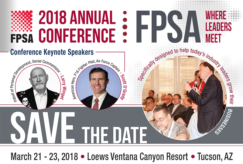 2018 Annual Conference SAVE THE DATE
