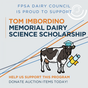 Dairy Council Tom Imbordino Memorial Dairy Science Scholarship