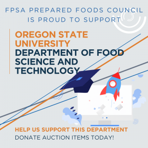 Prepared Foods Councils supports Oregon State's Dept. of Food Science and Technology